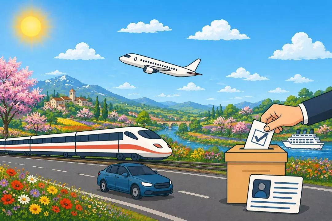 Elezioni amministrative 2026: agevolazioni di viaggio per gli elettori